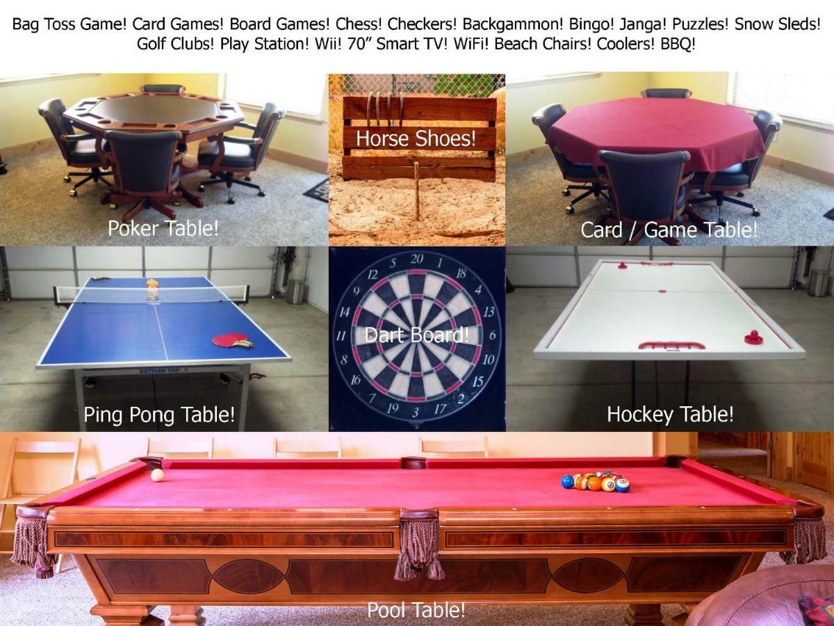 5-Star Luxury Tahoe Cabin! Great Location! Pool Table!Darts! Poker! Ping Pong! Games! South Lake Tahoe Exterior photo
